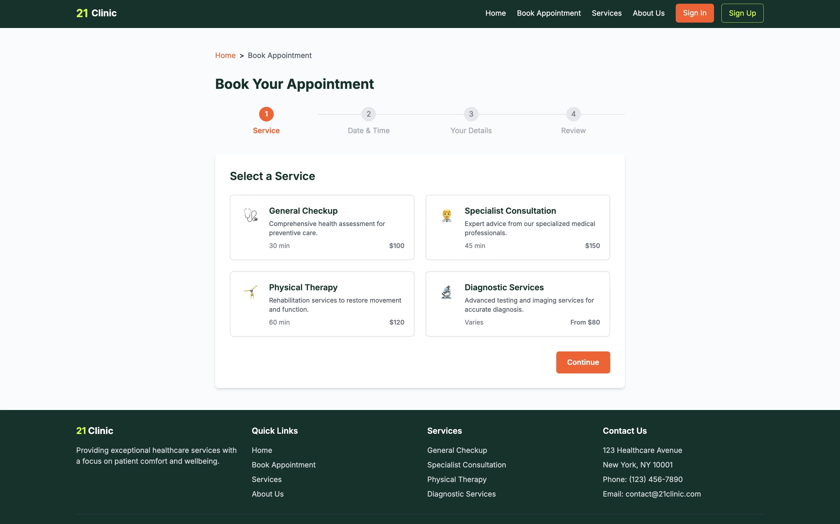 Calendar Booking Platform