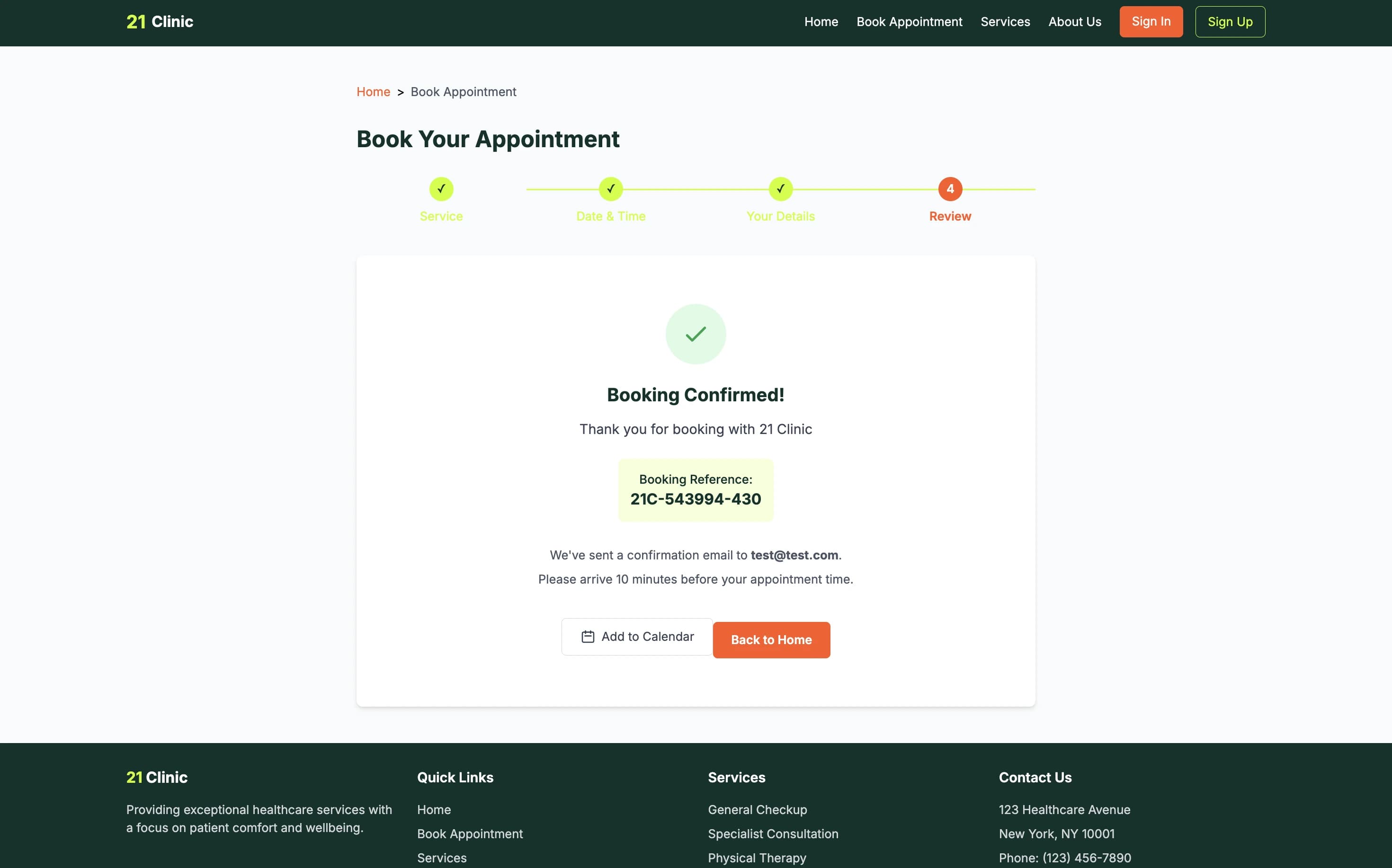 Reference image 3 for Calendar Booking Platform